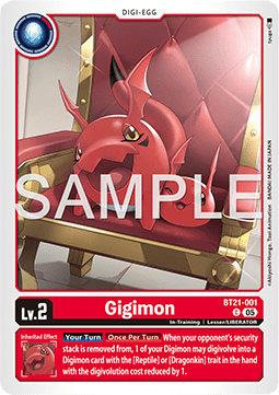 Gigimon (BT21-001) - World Convergence (Common) [BT-21-001]