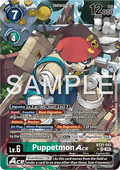 Puppetmon Ace (BT21-051) (V.2) - World Convergence (Alternative Art) [BT-21-051]