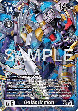 Galacticmon (BT21-062) (V.2) - World Convergence (Alternative Art) [BT-21-062]
