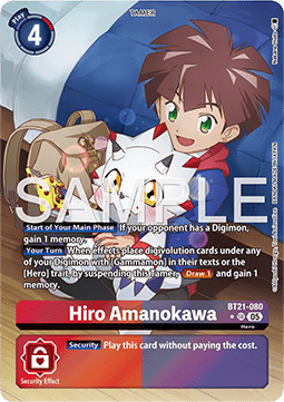 Hiro Amanokawa (BT21-080) (V.2) - World Convergence (Alternative Art) [BT-21-080]