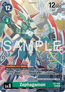 Zephagamon (EX7-036) - World Convergence (Alternative Art) [BT-21-EX7-036]