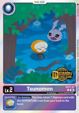 Tsunomon (ST21-01) - Promos: Starter Deck (Alternative Art) [SDP-ST21-01]