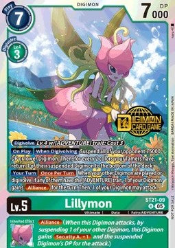Lillymon (ST21-09) - Promos: Starter Deck (Alternative Art) [SDP-ST21-09]