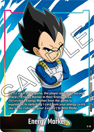 Energy Marker "Vegeta DA" (V.1 - Token ) - Energy Markers [Fusion World] (Token) [FWE-E12]