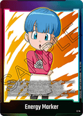 Energy Marker "Bulma DA" (V.1 - Token ) - Energy Markers [Fusion World] (Token) [FWE-E14]