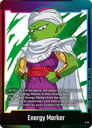 Energy Marker "Piccolo DA" (V.1 - Token ) - Energy Markers [Fusion World] (Token) [FWE-E15]