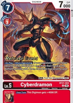 Cyberdramon (BT21-024) - Promos: World Convergence (Alternative Art) [BT-21P-BT21-024]