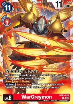 WarGreymon (BT21-026) - Promos: World Convergence (Alternative Art) [BT-21P-BT21-026]