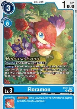 Floramon (BT21-033) - Promos: World Convergence (Alternative Art) [BT-21P-BT21-033]