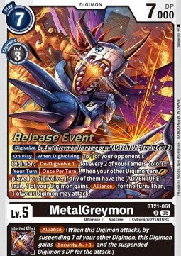 MetalGreymon (BT21-061) - Promos: World Convergence (Alternative Art) [BT-21P-BT21-061]