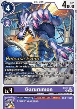 Garurumon (BT21-067) - Promos: World Convergence (Alternative Art) [BT-21P-BT21-067]