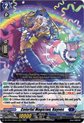 Colorful Magician, Rayvos  (V.1 - Triple Rare) - Moon Fangs & Cerulean Blaze (Triple Rare) [DZ-BT07-005]