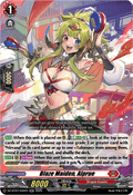 Blaze Maiden, Alprue  (V.1 - Double Rare) - Moon Fangs & Cerulean Blaze (Double Rare) [DZ-BT07-032]
