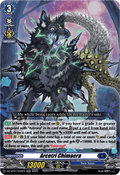 Arcetri Chimaera  (V.1 - Double Rare) - Moon Fangs & Cerulean Blaze (Double Rare) [DZ-BT07-034]