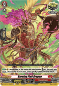 Burning Flail Dragon - Moon Fangs & Cerulean Blaze (Rare) [DZ-BT07-055]