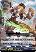 Steam Maiden, Zimry  (V.1 - Rare) - Moon Fangs & Cerulean Blaze (Rare) [DZ-BT07-073]