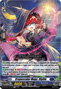 Crepuscular Mage, Illyllia  (V.1 - Rare) - Moon Fangs & Cerulean Blaze (Rare) [DZ-BT07-074]