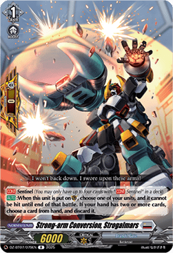 Strong-arm Conversion, Strogalmars - Moon Fangs & Cerulean Blaze (Rare) [DZ-BT07-079]