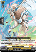 Inheritance Lion  (V.1 - Rare) - Moon Fangs & Cerulean Blaze (Rare) [DZ-BT07-082]