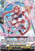 Sector Streak Sorceress  (V.1 - Rare) - Moon Fangs & Cerulean Blaze (Rare) [DZ-BT07-083]