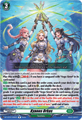 Kyanos Orkos  (V.1 - Rare) - Moon Fangs & Cerulean Blaze (Rare) [DZ-BT07-090]