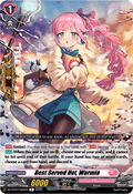 Best Served Hot, Warmia - Moon Fangs & Cerulean Blaze (Rare) [DZ-BT07-094]