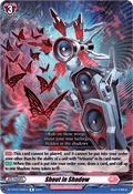 Shout in Shadow  (V.1 - Rare) - Moon Fangs & Cerulean Blaze (Rare) [DZ-BT07-095]