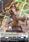 Steam Fighter, Irarum - Moon Fangs & Cerulean Blaze (Common) [DZ-BT07-106]