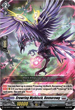 Crowring Mythisch, Ravnorowg - Moon Fangs & Cerulean Blaze (Common) [DZ-BT07-116]