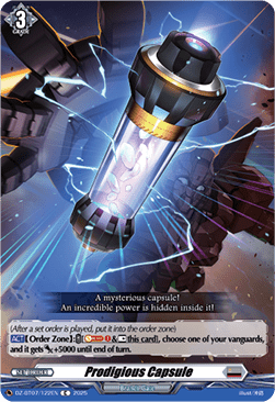 Prodigious Capsule - Moon Fangs & Cerulean Blaze (Common) [DZ-BT07-122]