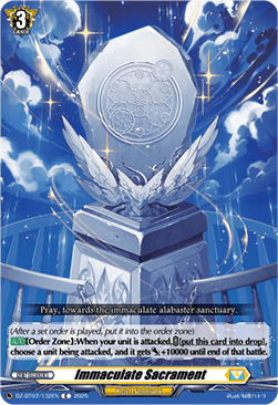 Immaculate Sacrament - Moon Fangs & Cerulean Blaze (Common) [DZ-BT07-132]