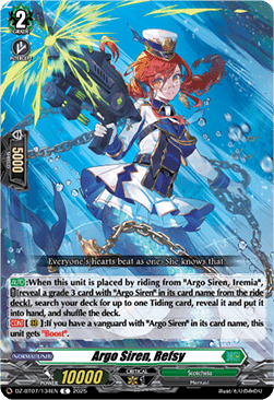 Argo Siren, Refsy - Moon Fangs & Cerulean Blaze (Common) [DZ-BT07-134]