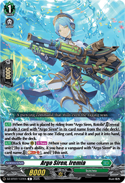 Argo Siren, Iremia - Moon Fangs & Cerulean Blaze (Common) [DZ-BT07-137]