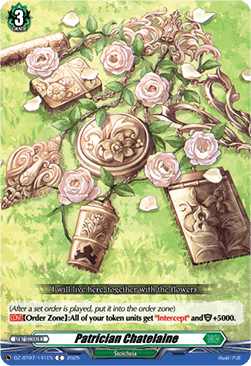 Patrician Chatelaine - Moon Fangs & Cerulean Blaze (Common) [DZ-BT07-141]