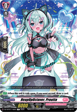 HeapUpOctaver, Proutta - Moon Fangs & Cerulean Blaze (Common) [DZ-BT07-149]