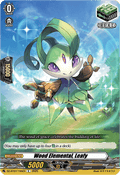 Wood Elemental, Leafy - Moon Fangs & Cerulean Blaze (Common) [DZ-BT07-155]