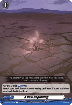 A New Beginning - Moon Fangs & Cerulean Blaze (Common) [DZ-BT07-158]