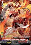 Dancing Princess of Elegant Flames, Faren  (V.2 - Frame Rare) - Moon Fangs & Cerulean Blaze (Frame Rare) [DZ-BT07-FR05]