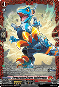 Unrestrained Dragon, Laddieraptor  (V.2 - Frame Rare) - Moon Fangs & Cerulean Blaze (Frame Rare) [DZ-BT07-FR07]