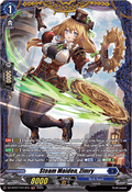 Steam Maiden, Zimry  (V.2 - Frame Rare) - Moon Fangs & Cerulean Blaze (Frame Rare) [DZ-BT07-FR14]