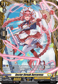 Sector Streak Sorceress  (V.2 - Frame Rare) - Moon Fangs & Cerulean Blaze (Frame Rare) [DZ-BT07-FR30]