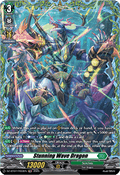 Stunning Wave Dragon  (V.2 - Frame Rare) - Moon Fangs & Cerulean Blaze (Frame Rare) [DZ-BT07-FR33]