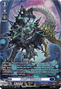 Arcetri Chimaera  (V.3 - Silver Rare) - Moon Fangs & Cerulean Blaze (Silver Rare) [DZ-BT07-SR11]