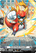 Heroic Deeds Dracokid  (V.3 - Silver Rare) - Moon Fangs & Cerulean Blaze (Silver Rare) [DZ-BT07-SR21]