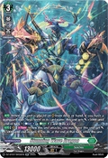 Stunning Wave Dragon  (V.3 - Silver Rare) - Moon Fangs & Cerulean Blaze (Silver Rare) [DZ-BT07-SR32]