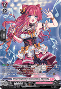 Overwhelming Fanservice, Waymie  (V.3 - Silver Rare) - Moon Fangs & Cerulean Blaze (Silver Rare) [DZ-BT07-SR39]
