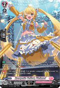 Energetic Yellow, Pleinnel  (V.3 - Silver Rare) - Moon Fangs & Cerulean Blaze (Silver Rare) [DZ-BT07-SR40]