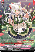 White Cat Dance Lacika  (V.3 - Silver Rare) - Moon Fangs & Cerulean Blaze (Silver Rare) [DZ-BT07-SR41]