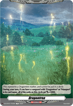 Dragontree - Moon Fangs & Cerulean Blaze (Token) [DZ-BT07-T03]