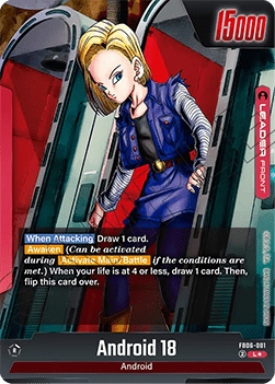 Android 18 // Android 18 (FB06-001)  (V.2 - Alternate Art) - Rivals Clash [Fusion World] (Alternate Art) [FB06-001]